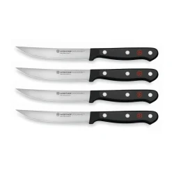 Wüsthof Steakmesser-Set 4-tlg. Gourmet schwarz