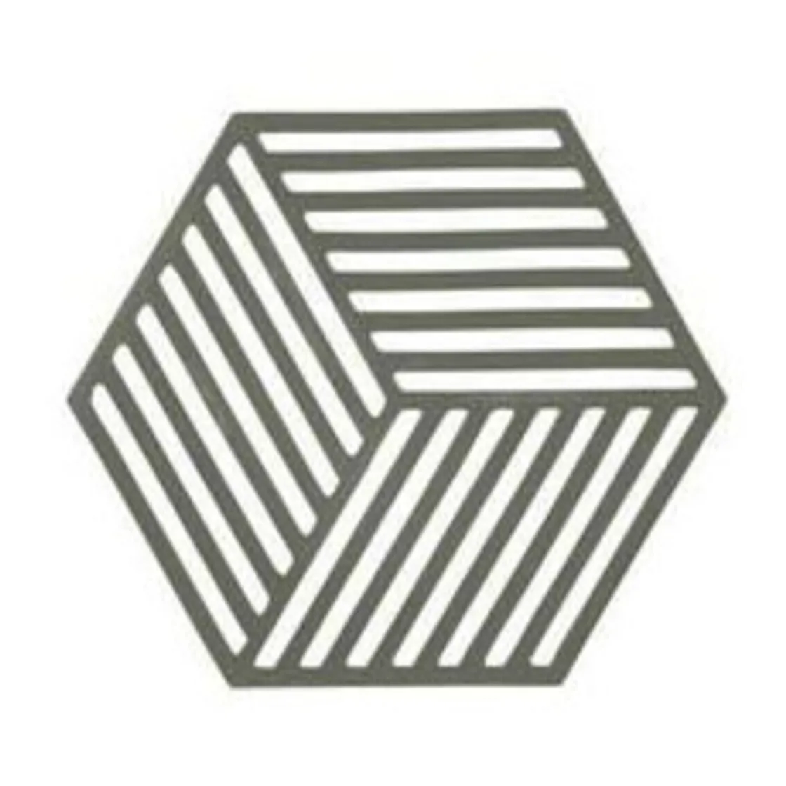 Zone Denmark Untersetzer Olive Taupe Hexagon