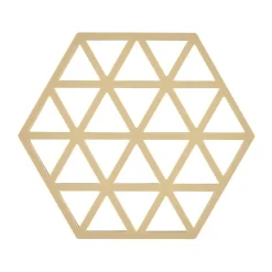 Untersetzer<Zone Denmark Untersetzer 16x14 cm Triangles Warm Sand