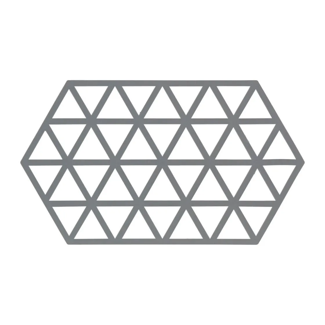 Zone Denmark Untersetzer 16x14 cm Triangles Cool Grey