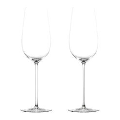 Zwiesel Glas Schaumweinglas 2er-Set Vuelo mit Moussierpunkt