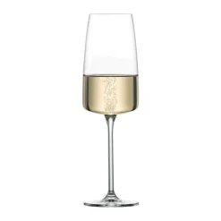 Zwiesel Glas Sekt- und Schaumweinglas leicht & frisch 2er-Set Vivid Senses