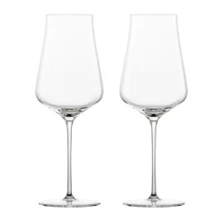 Zwiesel Glas Weißweinglas 2er-Set Duo mit Moussierpunkt klar