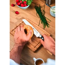 Zwilling Brotmesser 20 cm Pro schwarz