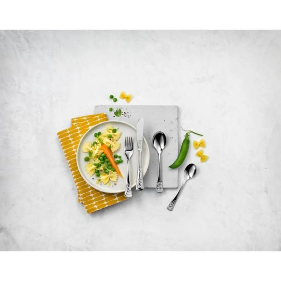 Kinderbesteck|Weihnachten<Zwilling Kinderbesteck 4tlg. Teddy