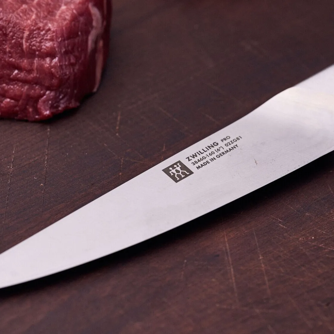 Pilzküche<Zwilling Messer-Set 3-tlg. Pro Wood