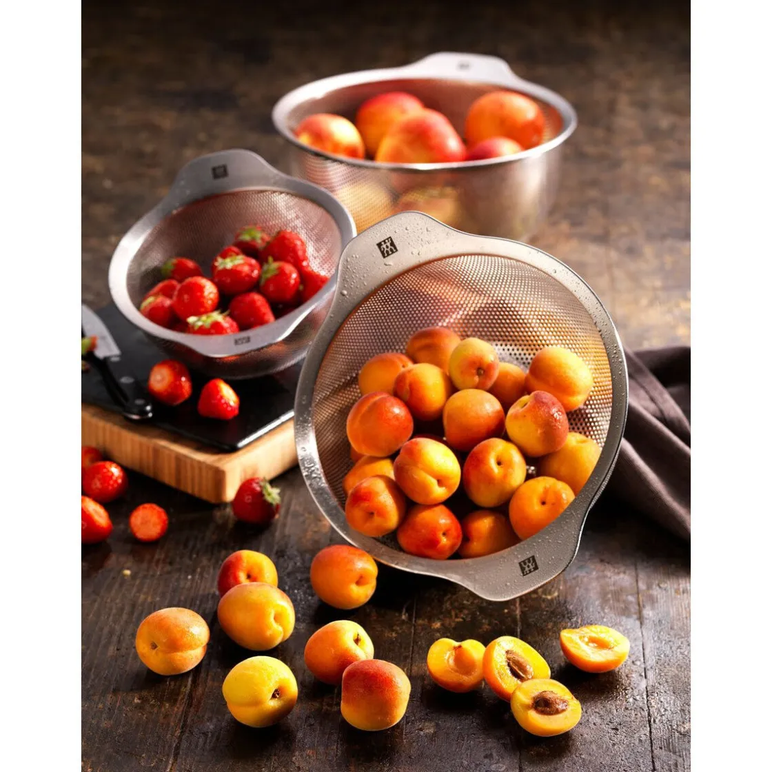 Salat Zubehör<Zwilling Sieb 24 cm Table edelstahl