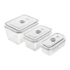 Zwilling Vakuum-Boxen 3er-Set Fresh & Save weiß