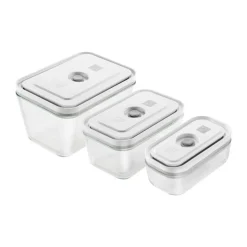 Zwilling Vakuum-Boxen 3er-Set Fresh & Save weiß