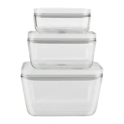 Zwilling Vakuum-Boxen 3er-Set Fresh & Save weiß