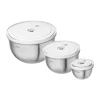 Zwilling Vakuumschüssel-Set 6-tlg. Fresh & Save silber-weiß