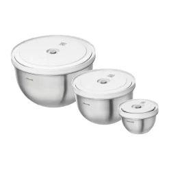 Zwilling Vakuumschüssel-Set 6-tlg. Fresh & Save silber-weiß