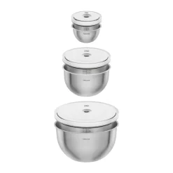 Zwilling Vakuumschüssel-Set 6-tlg. Fresh & Save silber-weiß