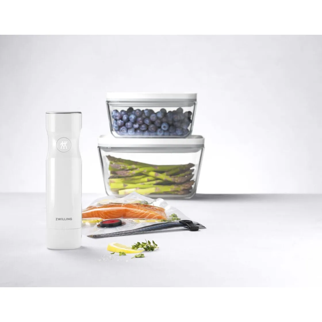 Zwilling Vakuum-Starter-Set 7-tlg. Fresh & Save weiß