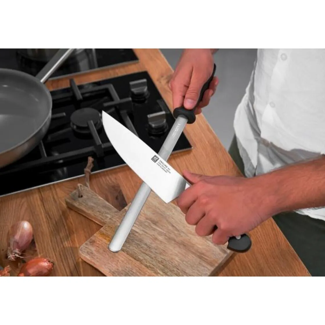 Zwilling Wetzstahl 39 cm Diamant schwarz