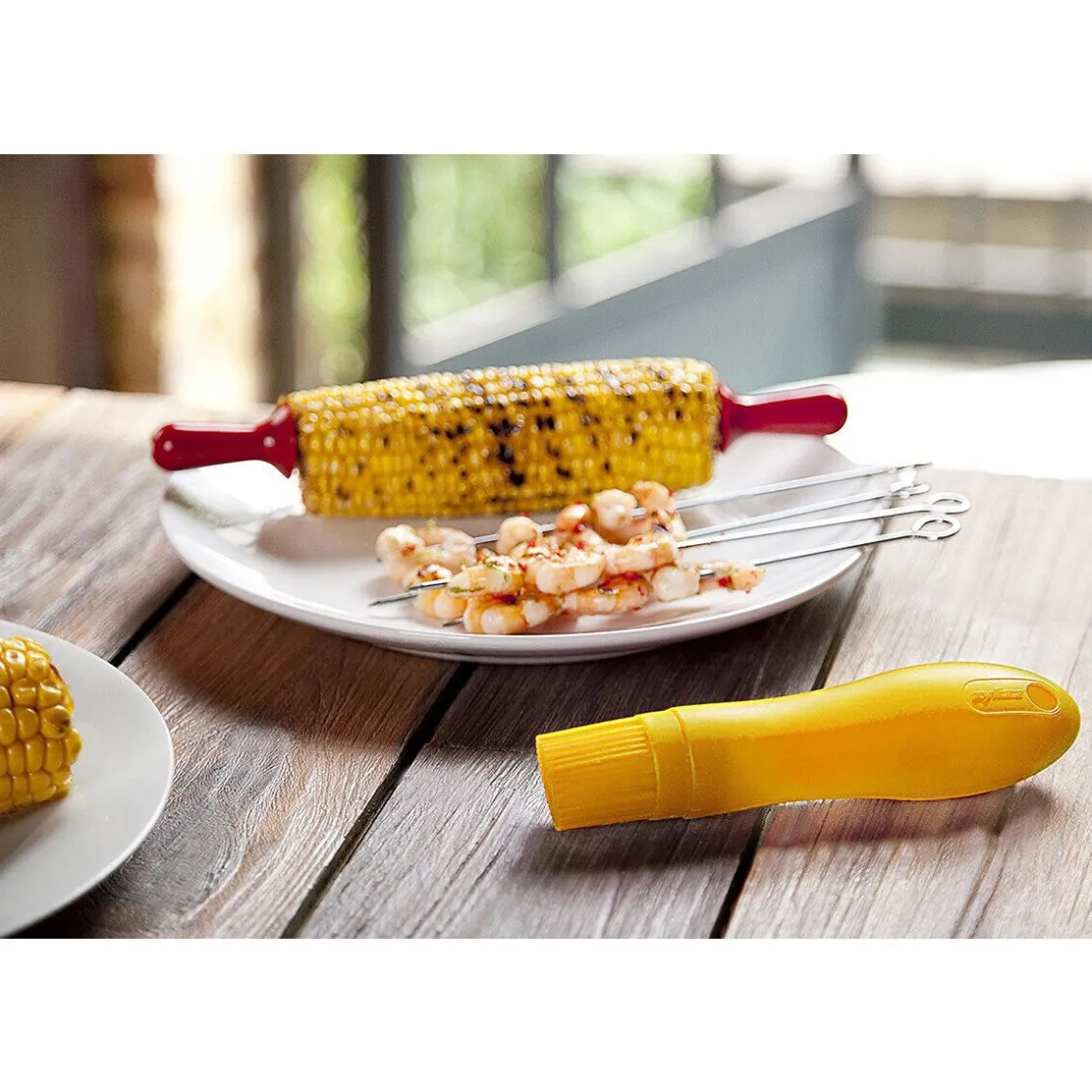 Grillen<Zyliss Maiskolbenhalter-Set 8-tlg. mehrfarbig