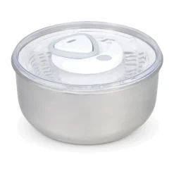 Messer & Co. Entdecken<Zyliss Salatschleuder 26 cm EasySpin 2 edelstahl