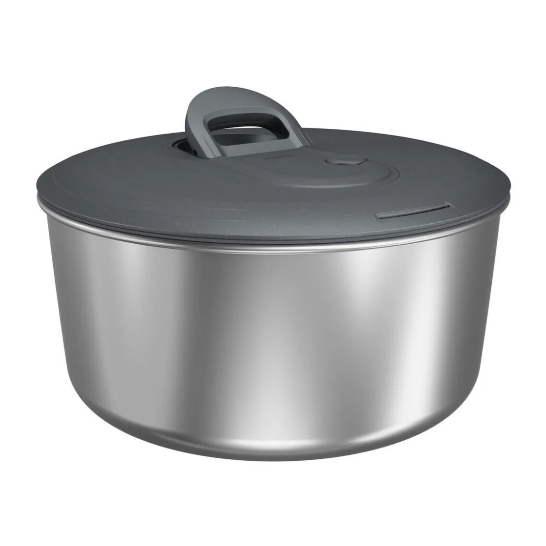 Messer & Co. Entdecken|Salatschleuder<Zyliss Salatschleuder 27 cm EasySpin edelstahl